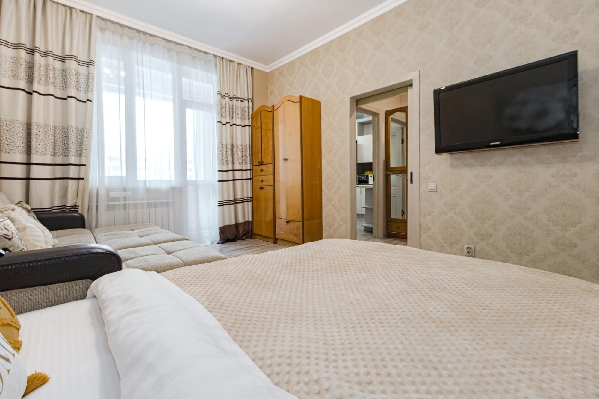 Просторная Квартира В Expo Boulevard Astana Luaran gambar