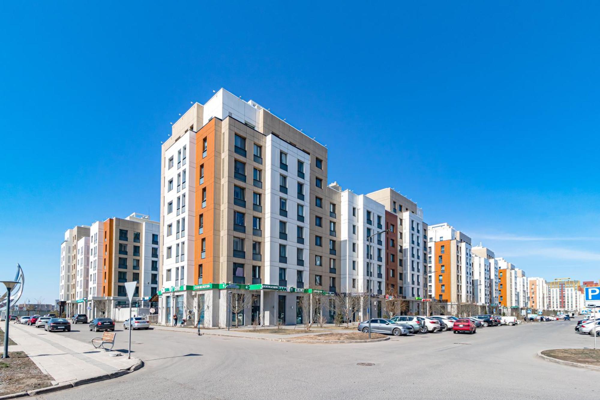 Просторная Квартира В Expo Boulevard Astana Luaran gambar