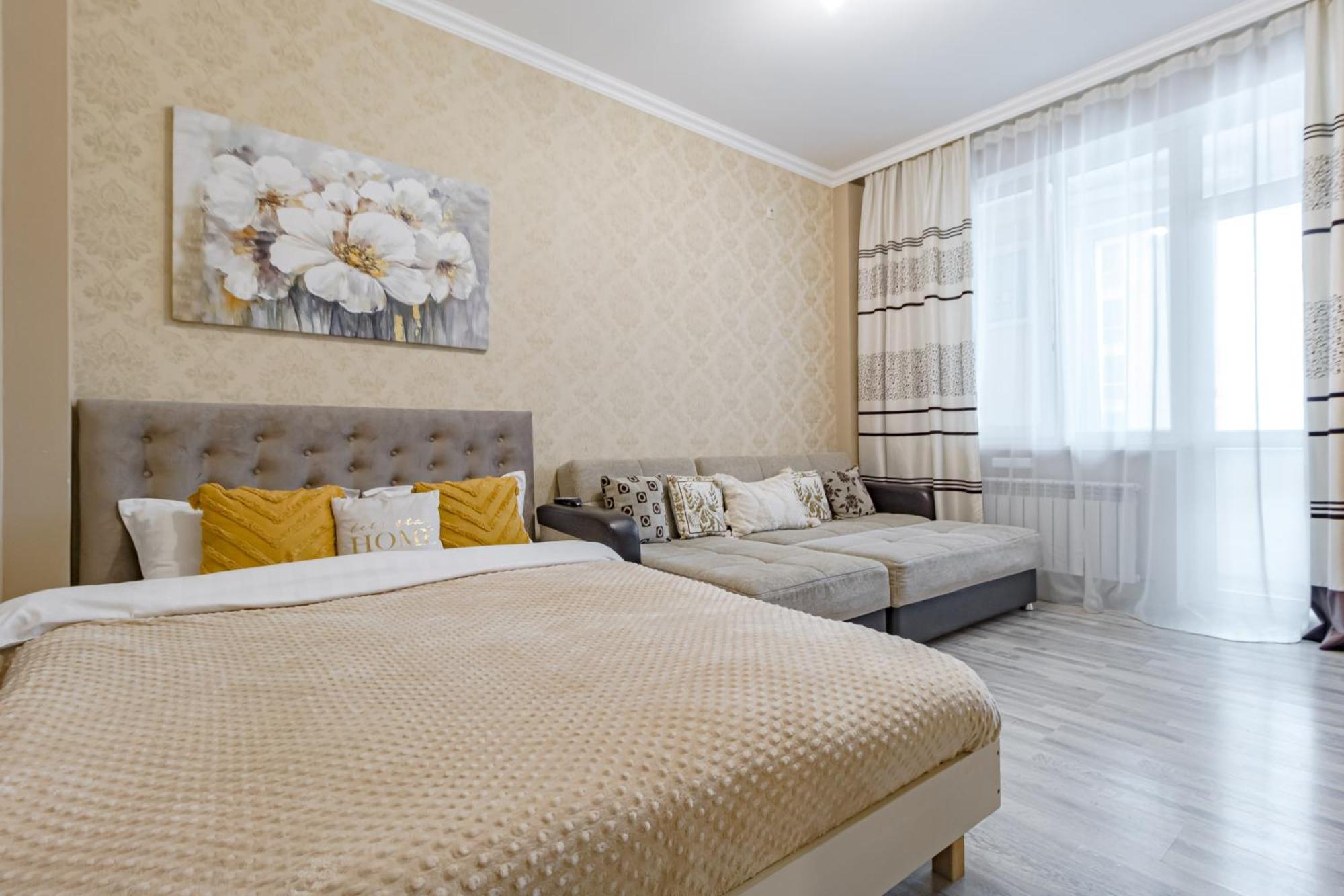 Просторная Квартира В Expo Boulevard Astana Luaran gambar